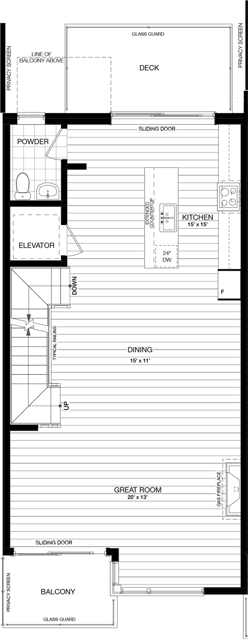 The Links main Floor